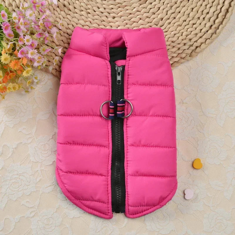 Winter Warm Pet Coat For Small Dogs Windproof Padded Jacket