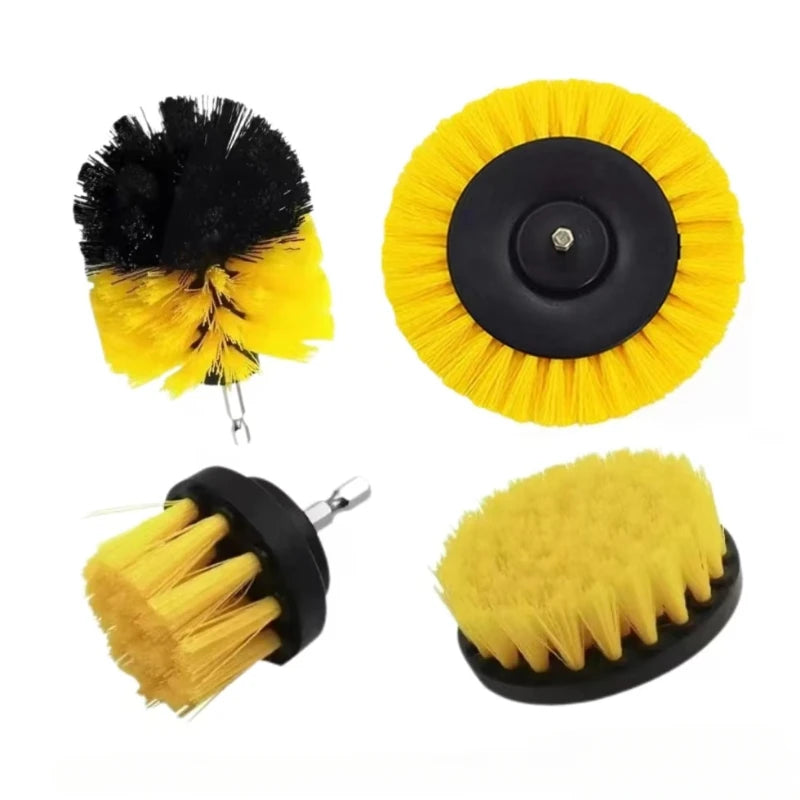 Power Scrubber Drill Brush Kit For Cleaning Tile, Bathroom, Carpet