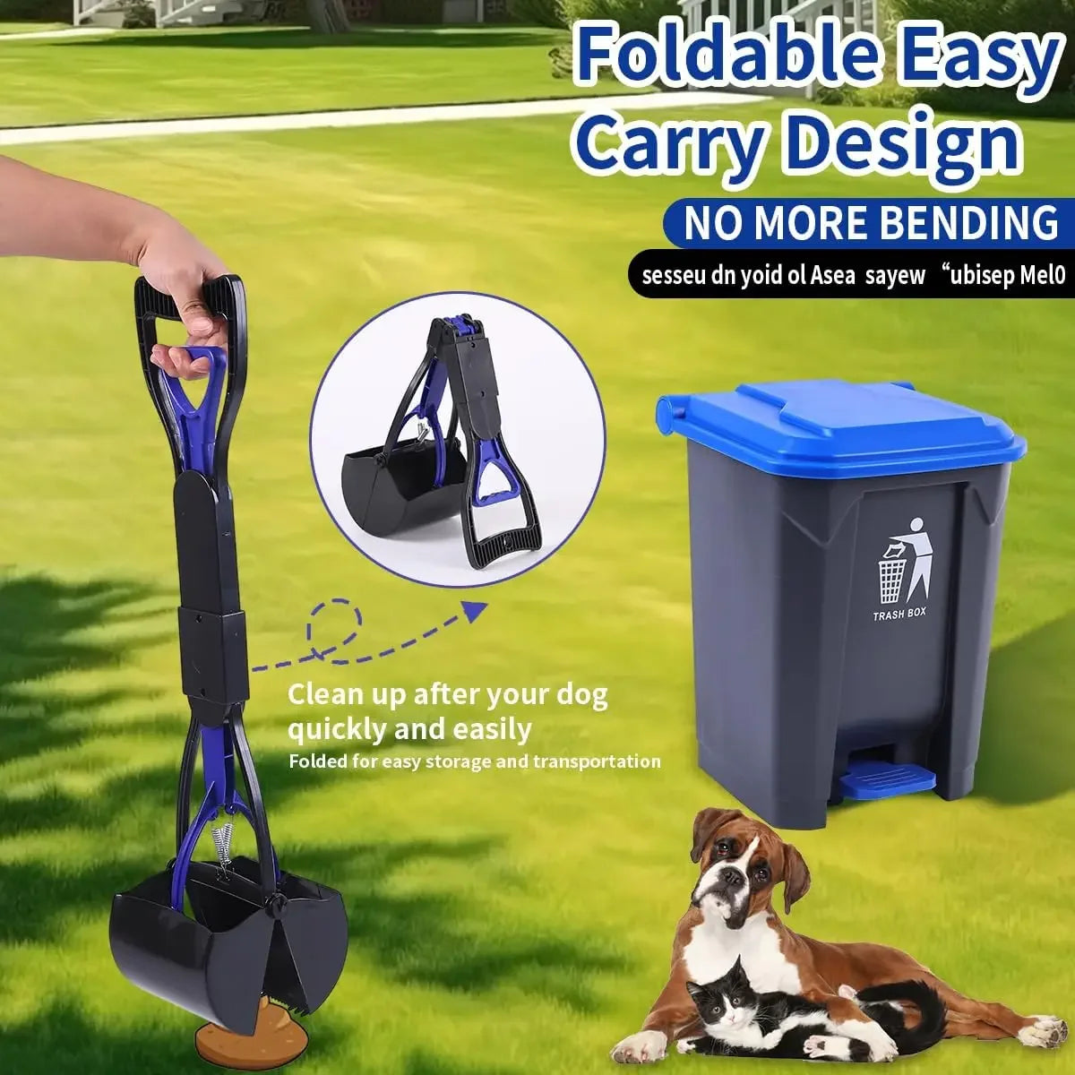 Pooper Scooper Duo Pack With Durable Handles And Quality