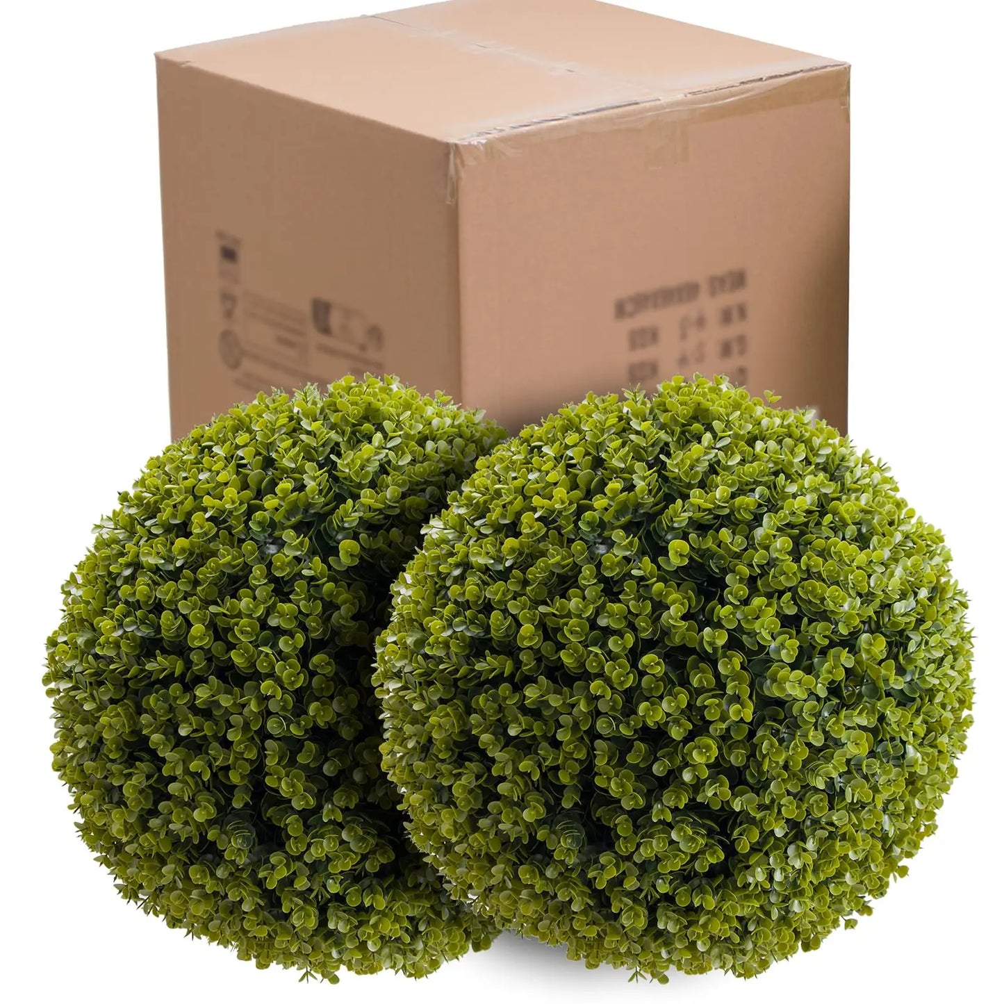 Studyset Artificial Topiary Balls Outdoor Set Of 2 Decor