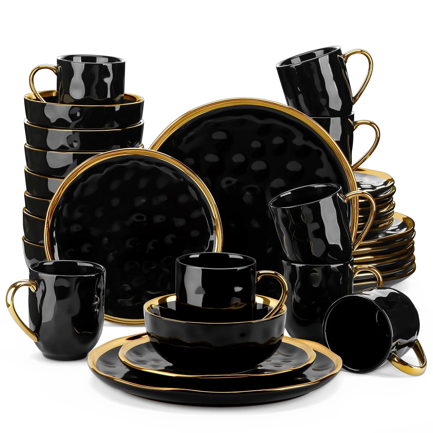 Malacasa 16/32 Piece Porcelain Dinnerware Set Collection