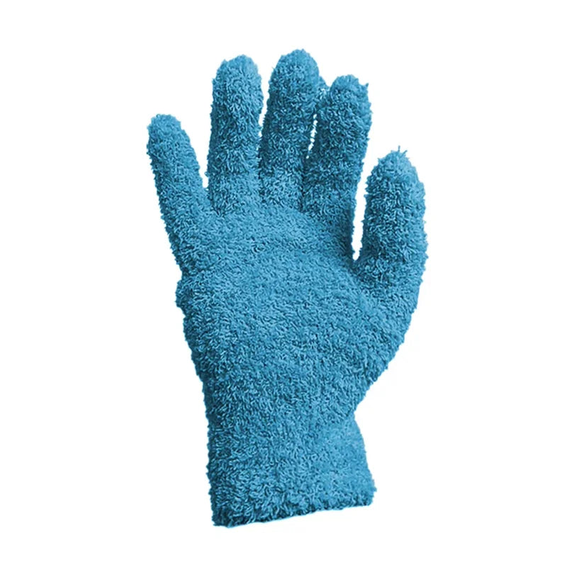 Microfiber Cleaning Glove Coral Velvet for Car Detailing and Dust Removal