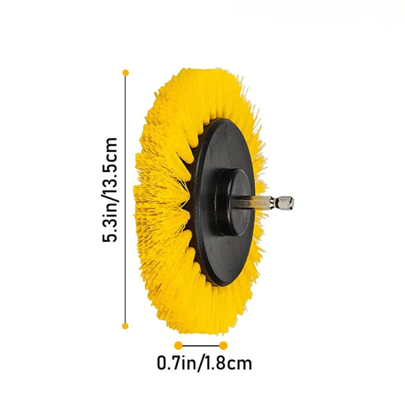 Power Scrubber Drill Brush Kit For Cleaning Tile, Bathroom, Carpet