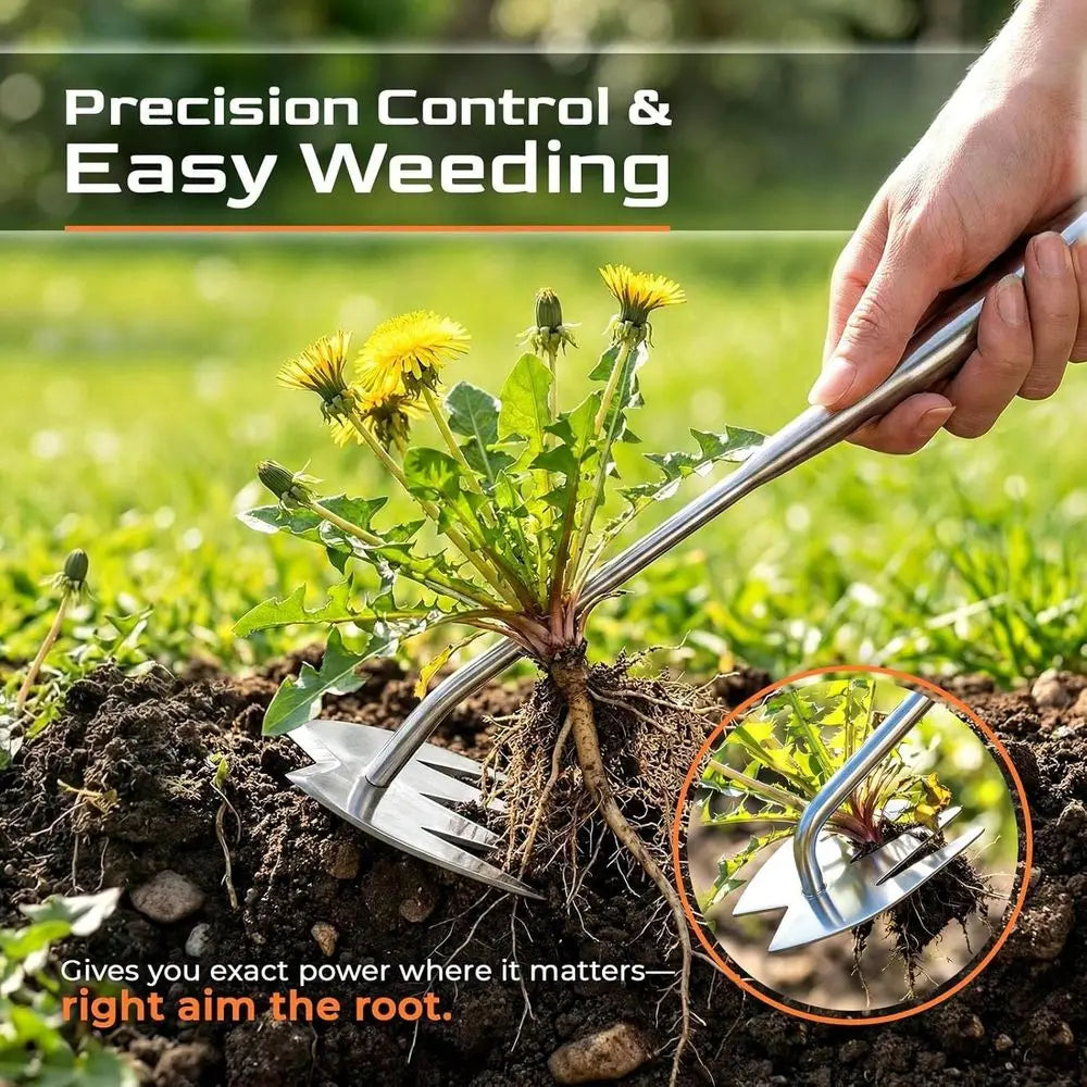 Manganese Steel Garden Puller Tool For Plant Removal And Maintenance