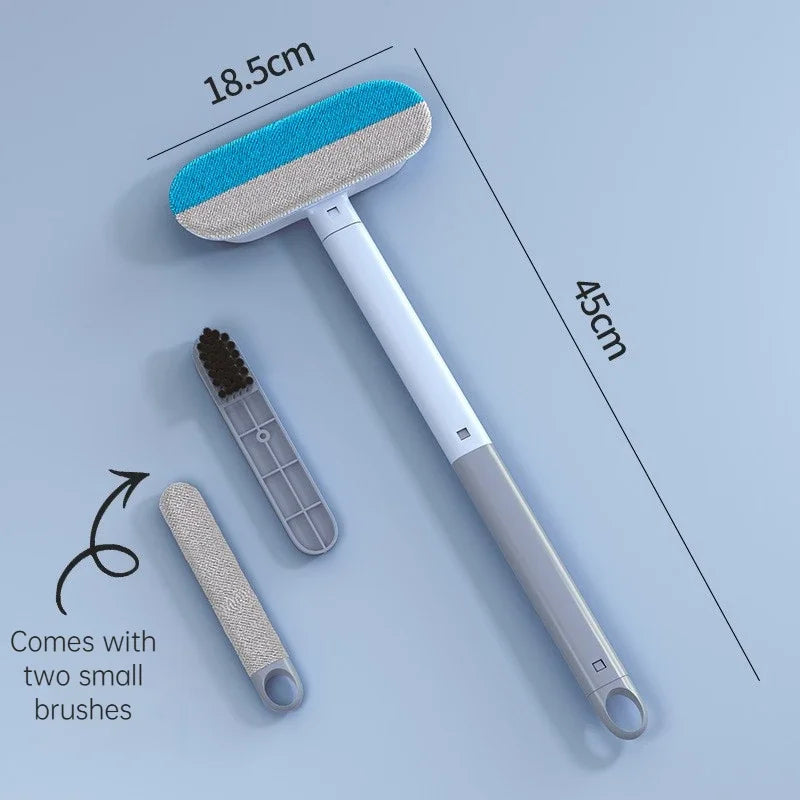 Long Handle Pet Hair Remover Brush For Carpets And Furniture