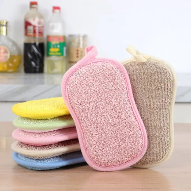 Reusable Washable Sponges Magic Eraser Kitchen Cleaning