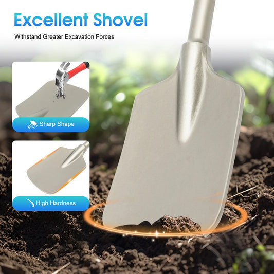 40Cr Steel Demolition Shovel Attachment For Jack Hammer