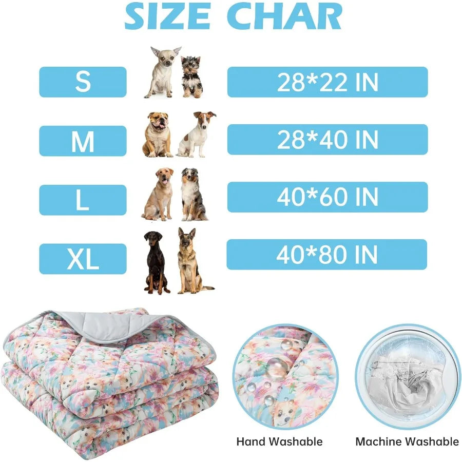 Dog Cooling Mat Self Cooling Pad For Pets With Technology