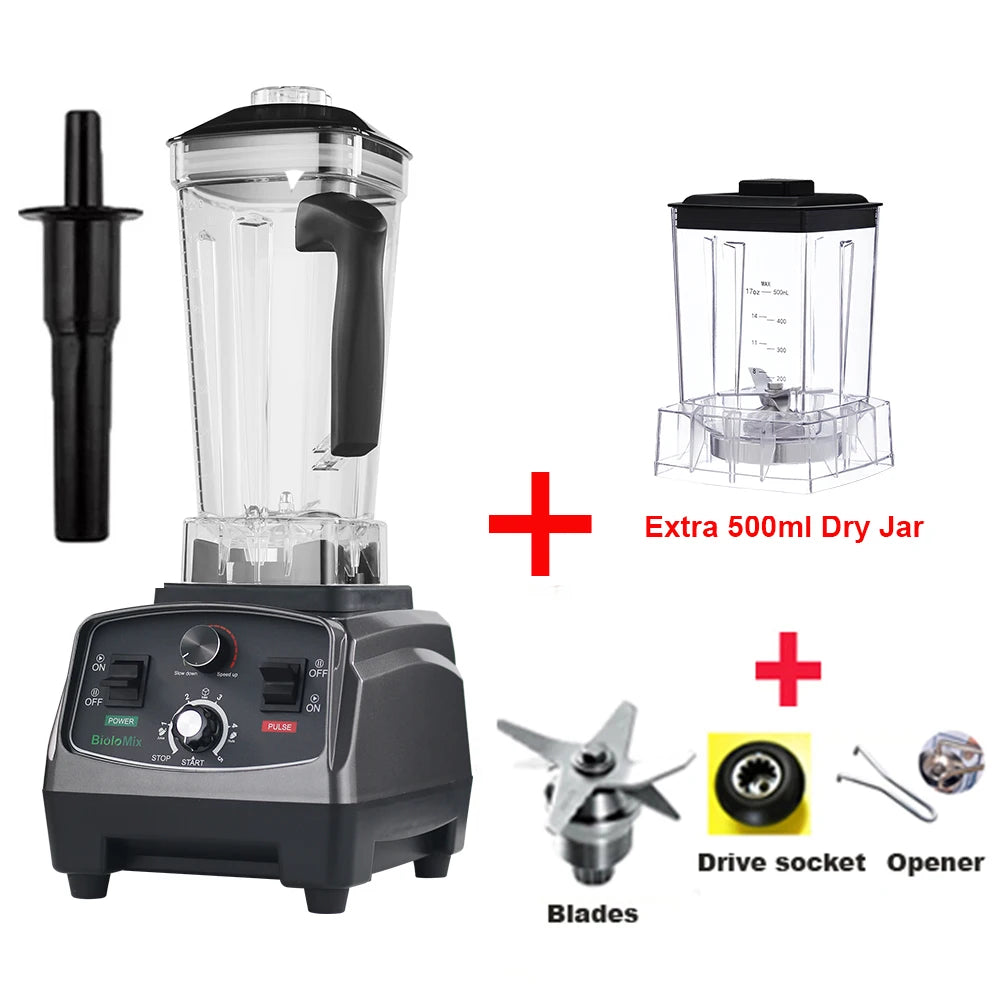Biolomix Heavy Duty Blender Mixer Juicer For Smoothies