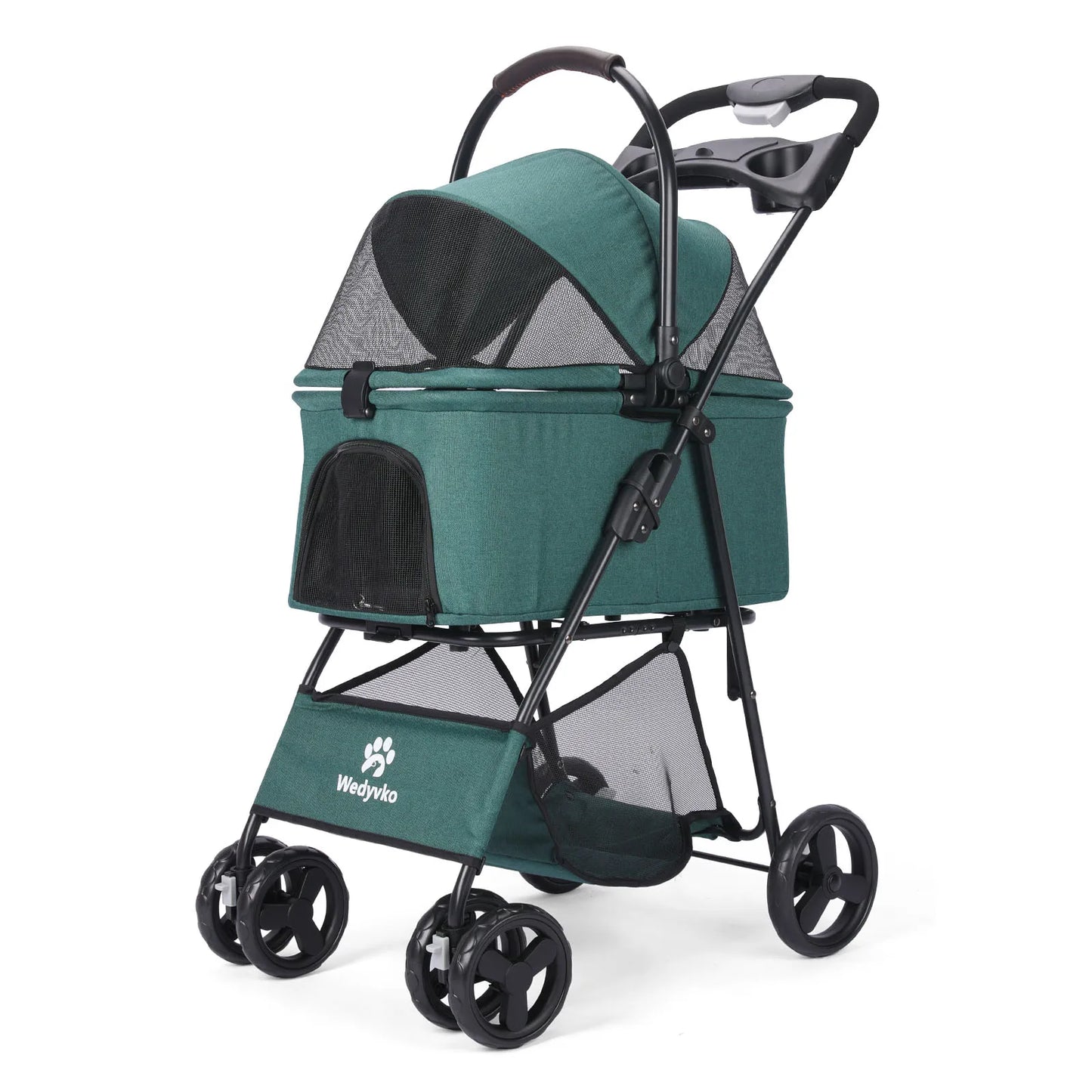 3 In 1 Pet Stroller With Removable Carrier For Pets