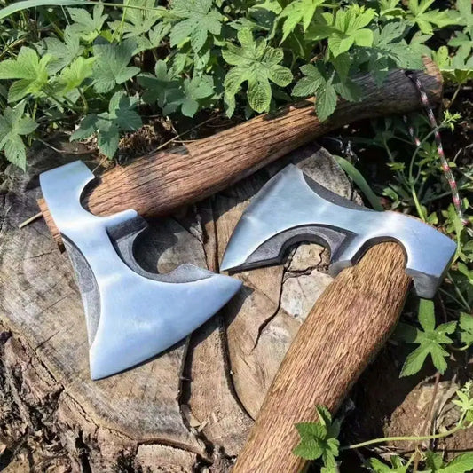 Multifunctional Gardening Axe With Forged Steel Head