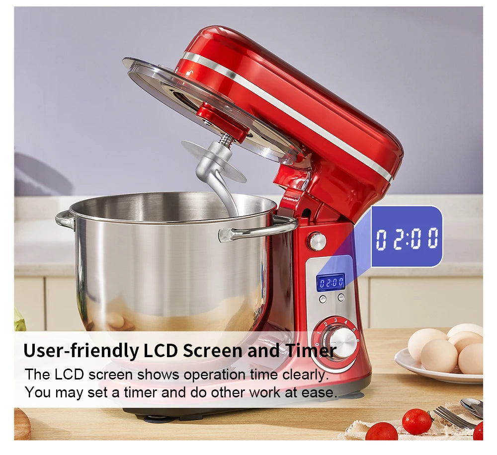 Biolomix Kitchen Stand Mixer And Blender 6 Speed 1200W