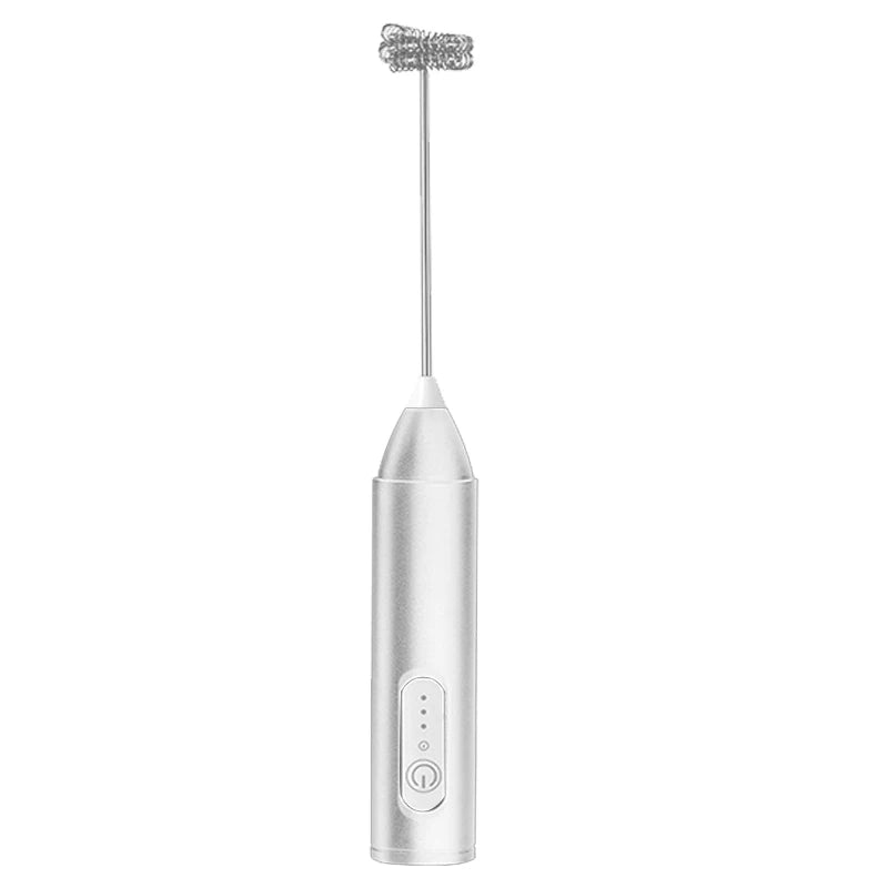 Electric Coffee Milk Foaming Frother Handheld Mixer