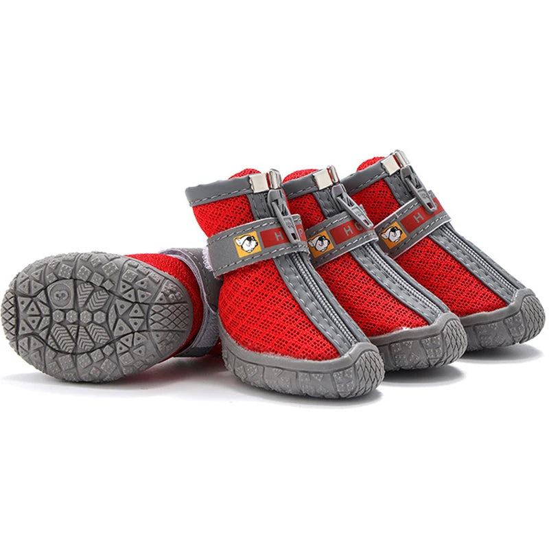 Dog Shoes Non Slip Breathable Plush Protection Paw Boots