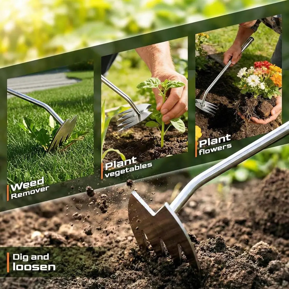 Manganese Steel Garden Puller Tool For Plant Removal And Maintenance