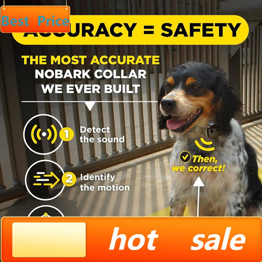 Smart NOBARK Barking Detection Device With App Notifications