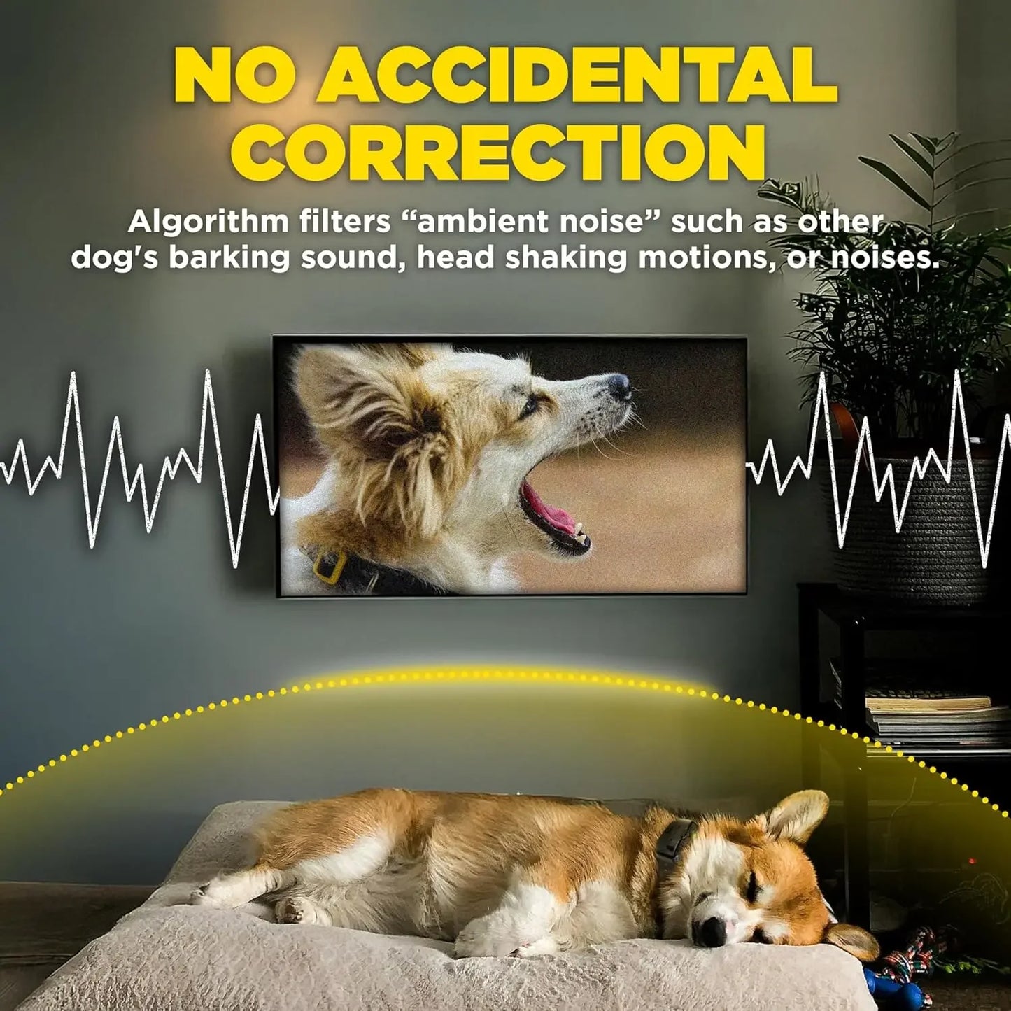 Smart NOBARK Barking Detection Device With App Notifications