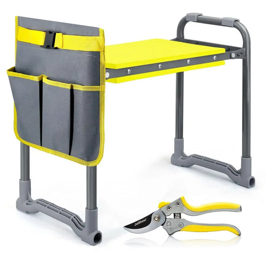 Garden Kneeler And Seat Heavy Duty 2 In 1 Foldable Padded