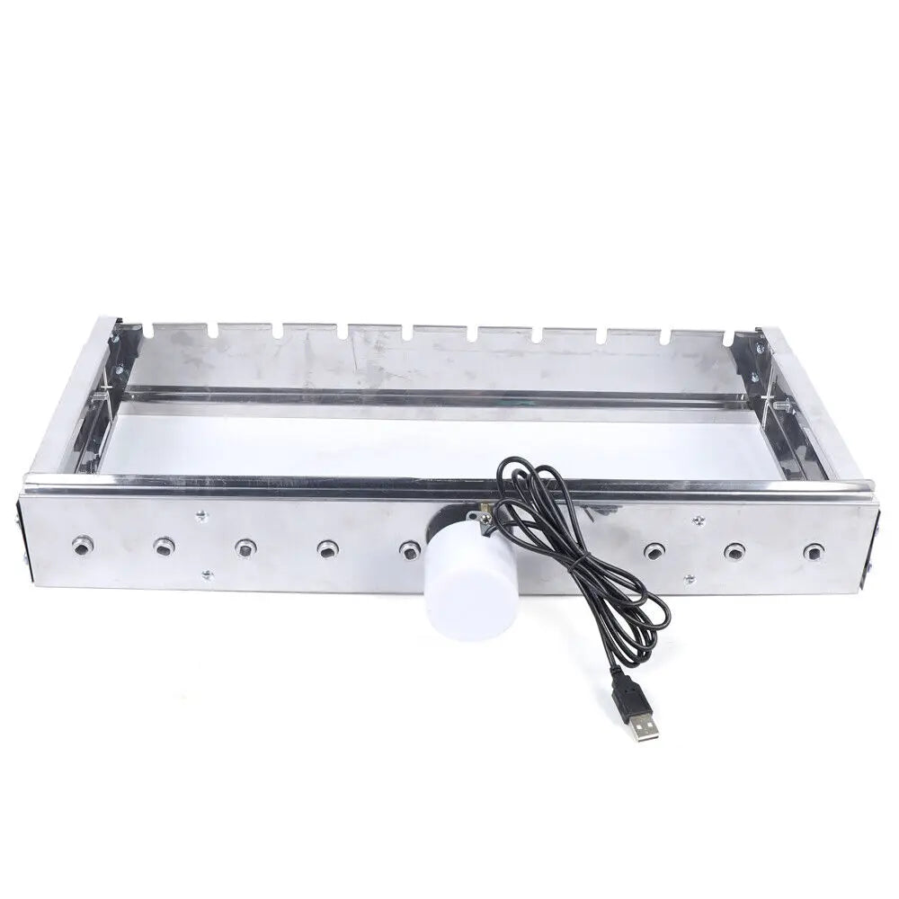 Bymaocar Automatic Kebab Rotating Rotisserie Grill Skewers Set