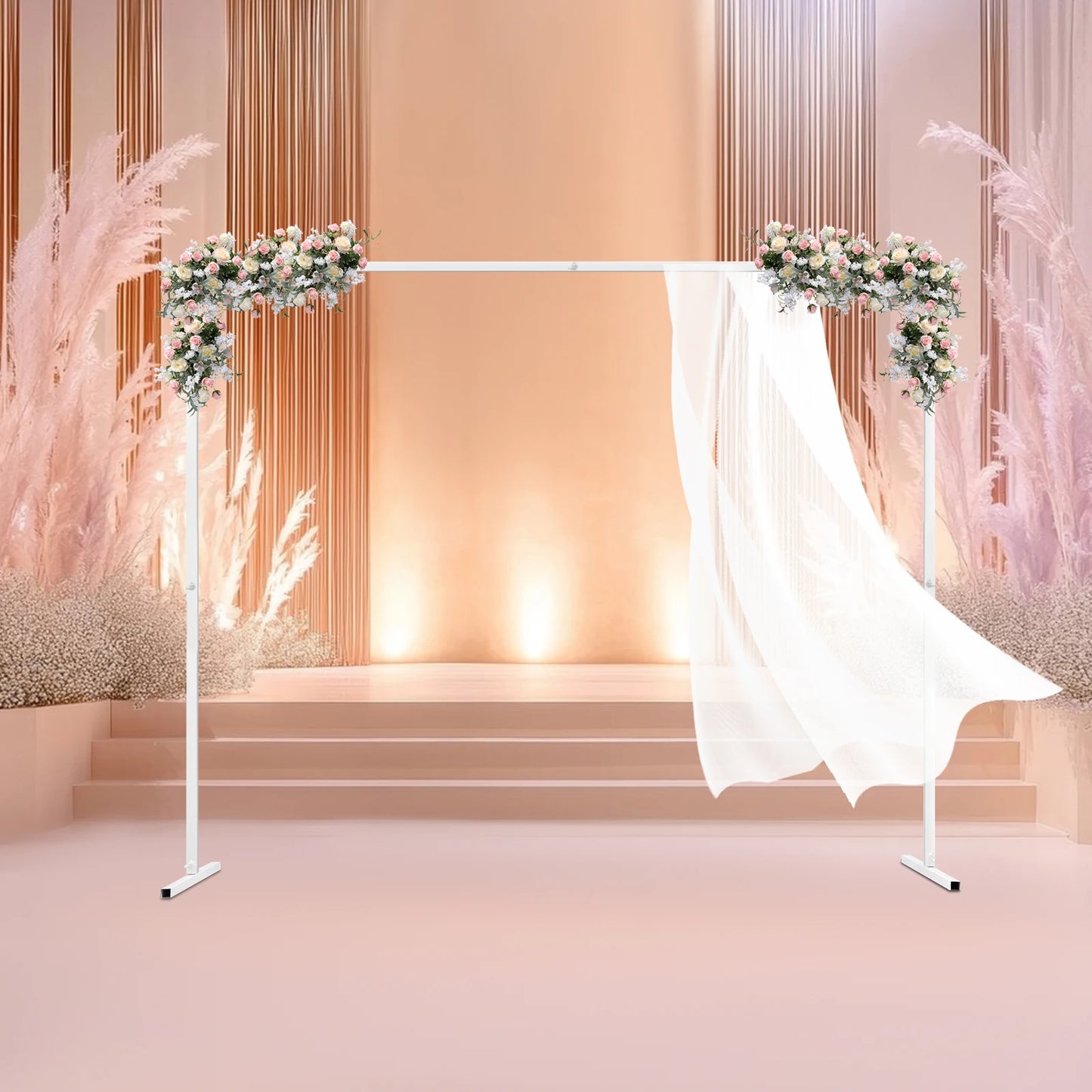 Square Metal Arch Balloon Holder For Wedding And Event Decor