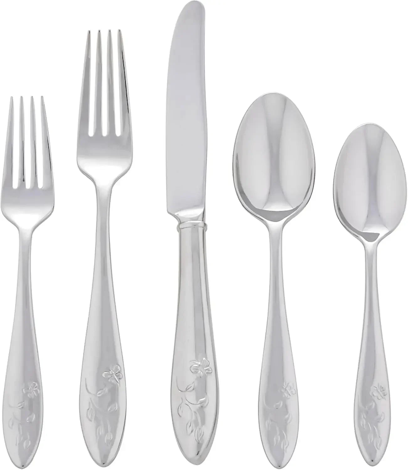 Butterfly Meadow 65 Piece Flatware Set 18 10 Stainless Steel