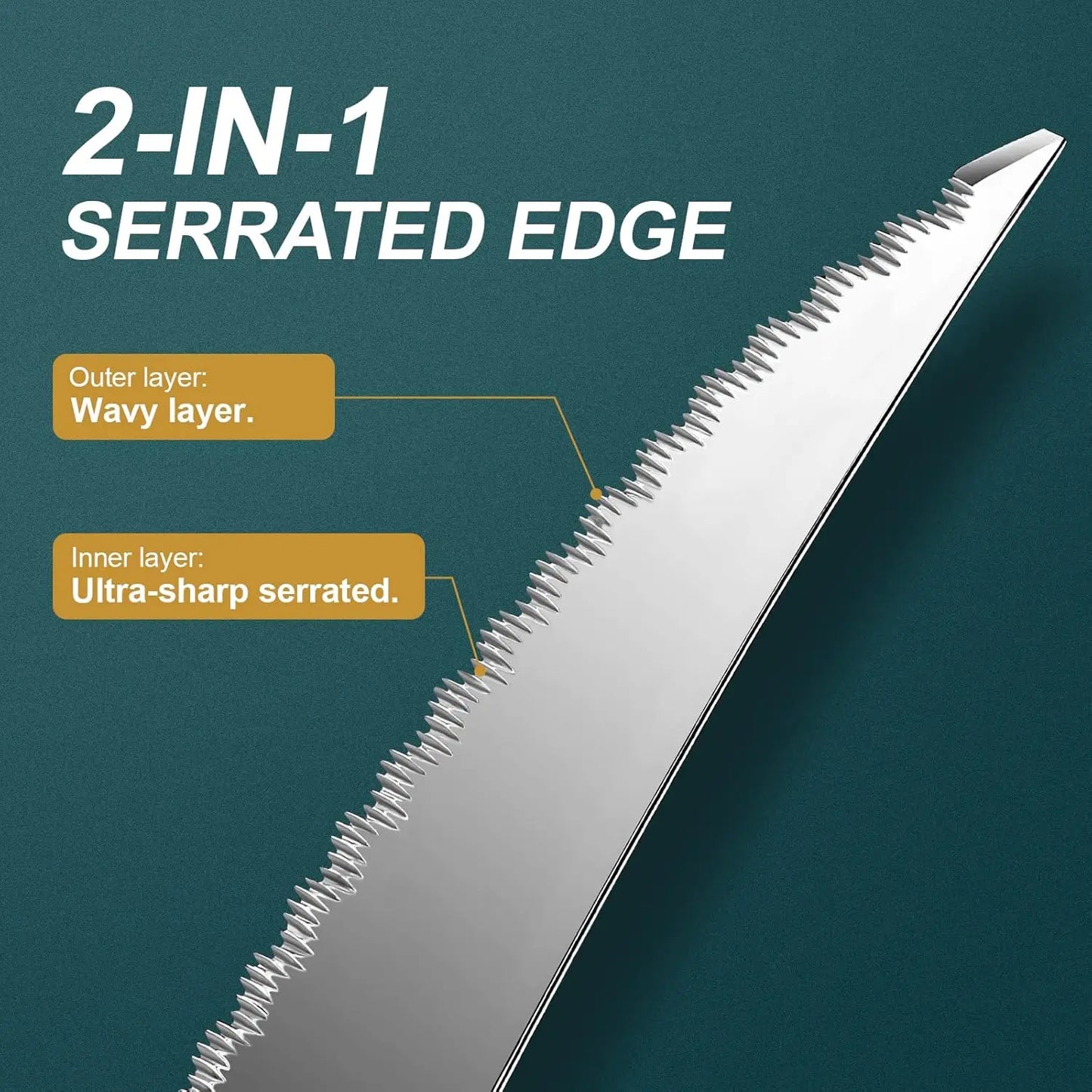 Hammered Stainless Steel Flatware Set For Six 24Piece