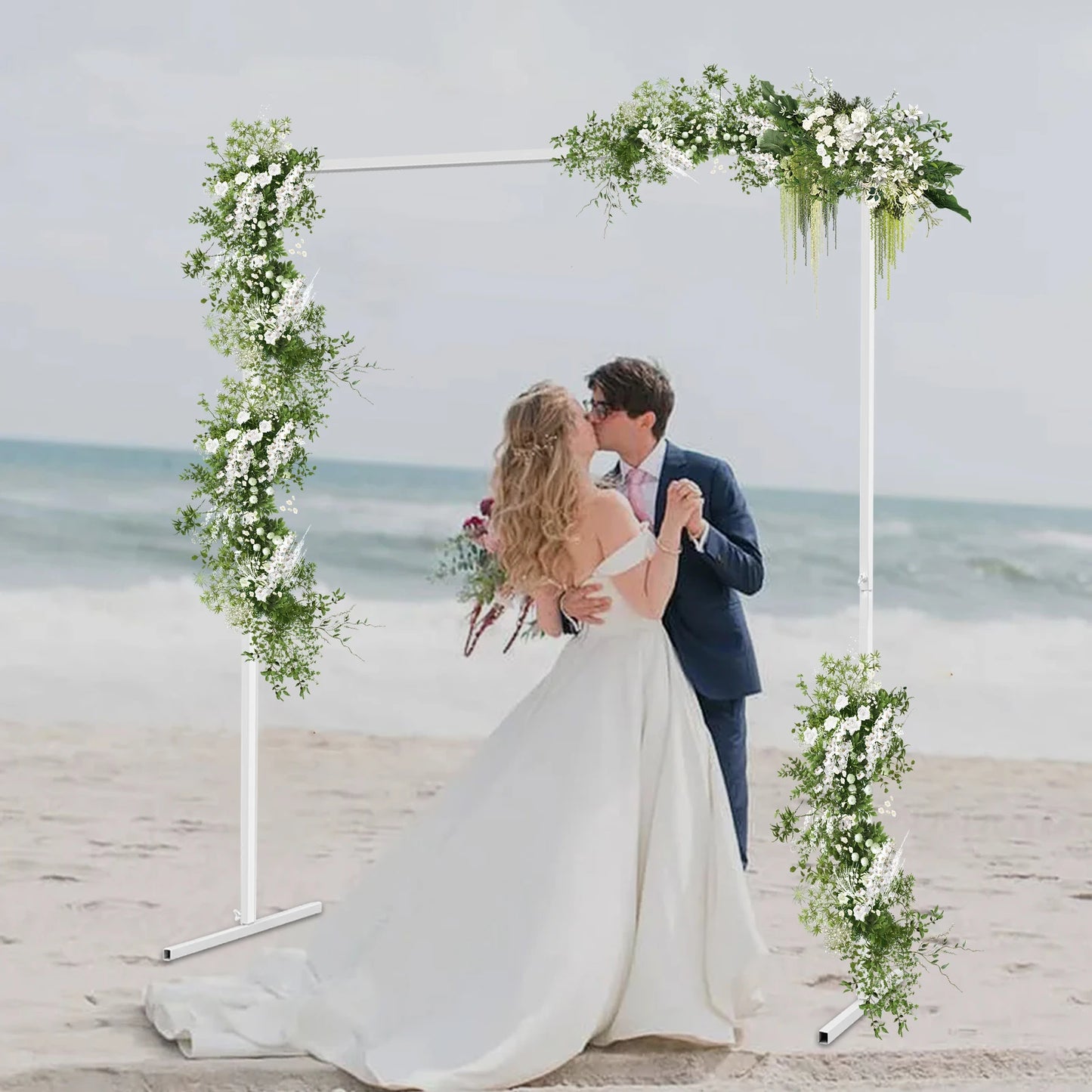 Square Metal Arch Balloon Holder For Wedding And Event Decor