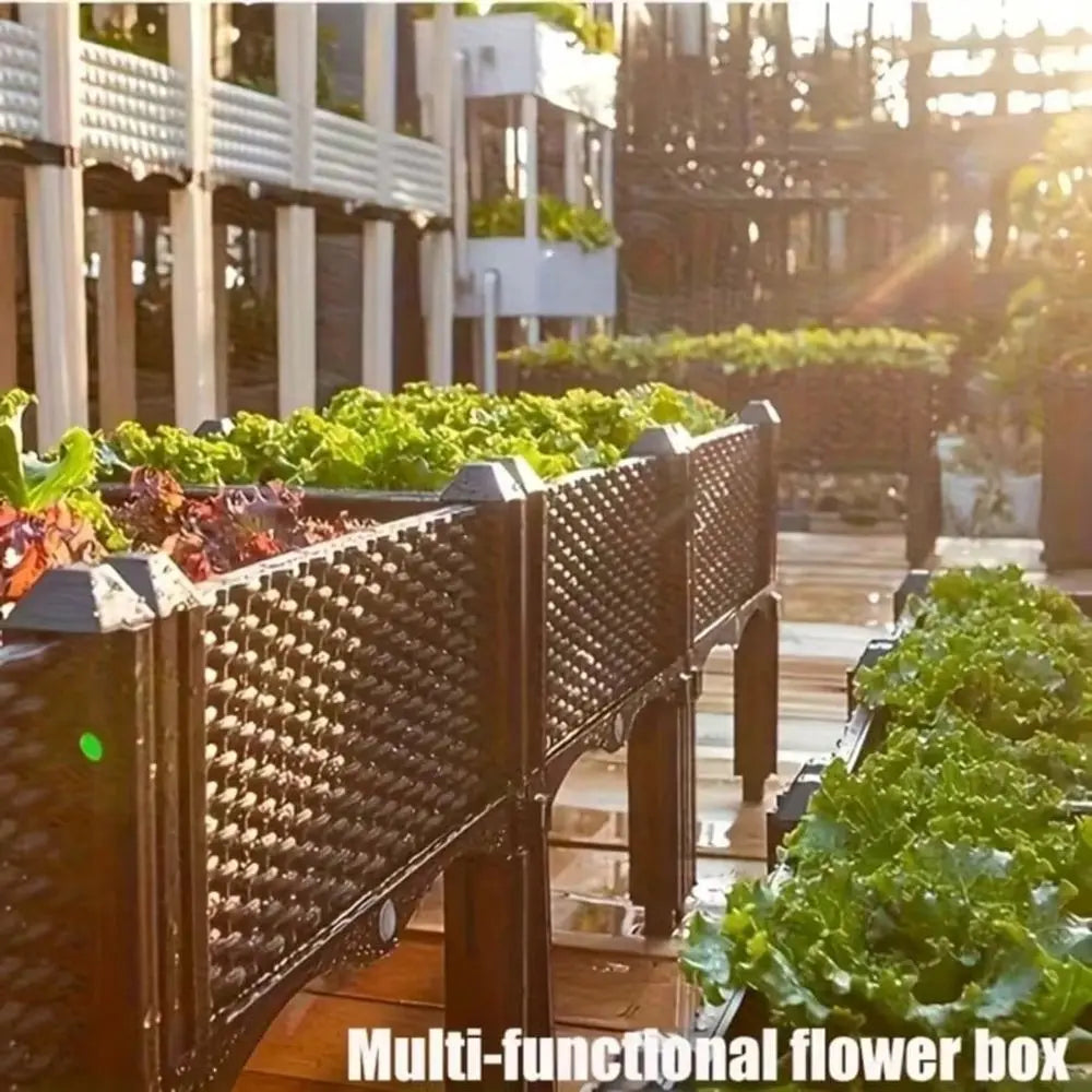 Modular Raised Garden Bed With Legs For Small Spaces Planter