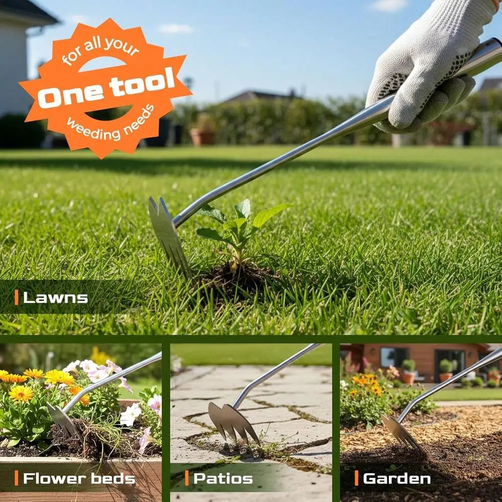 Manganese Steel Garden Puller Tool For Plant Removal And Maintenance