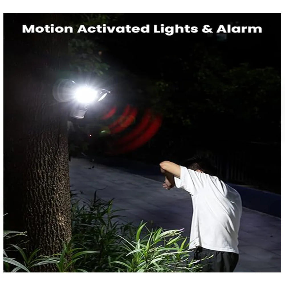 IEGEEK 2K Wired Floodlight Outdoor Security Camera With Motion Sensor