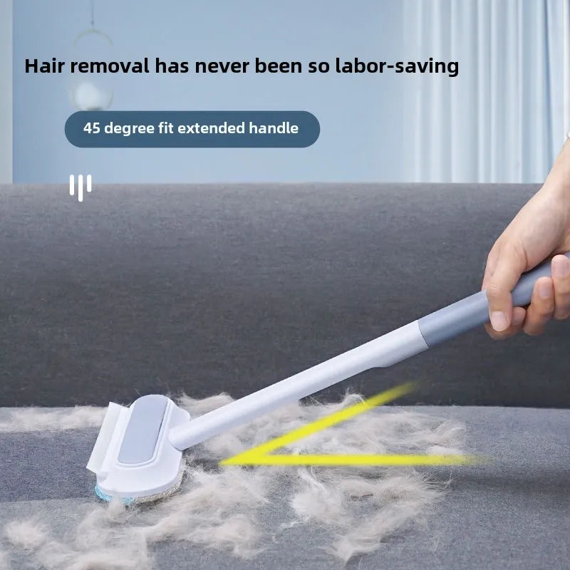 Long Handle Pet Hair Remover Brush For Carpets And Furniture