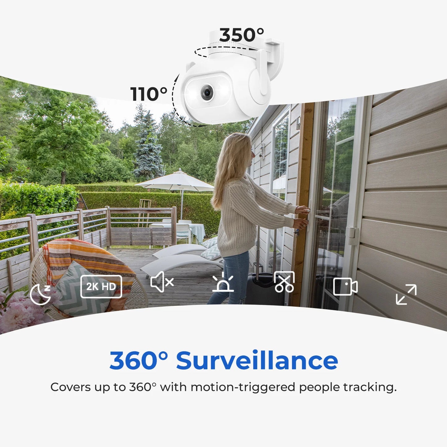 IMILAB EC5 Smart Security System Kit With Outdoor Floodlight Camera