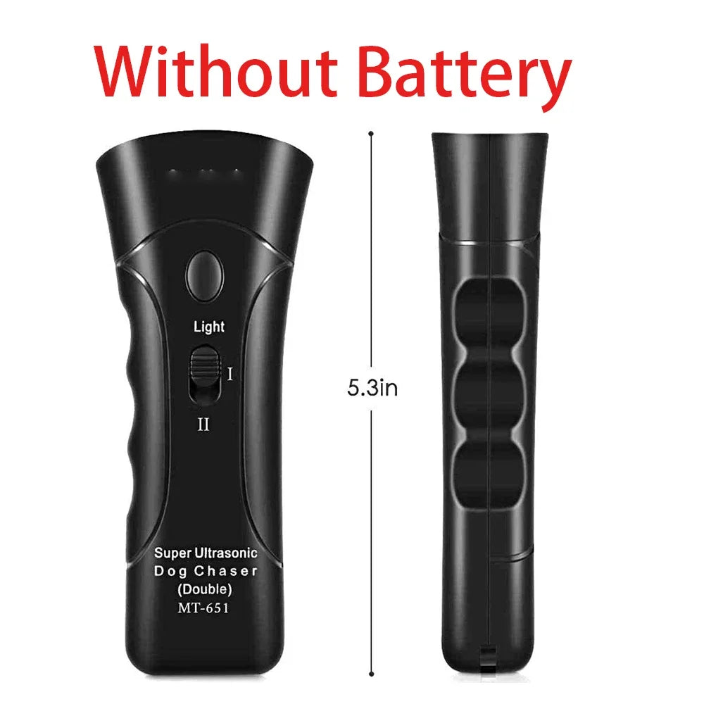Dog Anti Barking Ultrasonic Training Device Repeller Without Battery