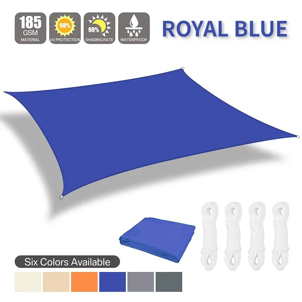 Waterproof Shade Sail Canopy For Outdoor Patio And Garden