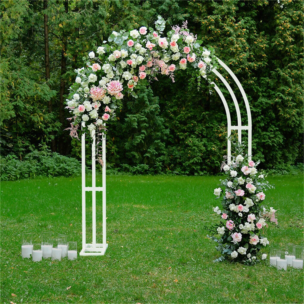 Metal Wedding Balloon Arch Backdrop Stand For Weddings