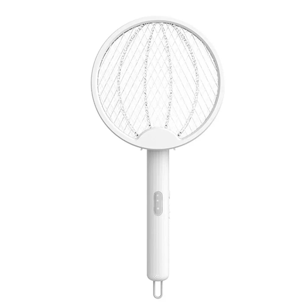 Rechargeable Electric Fly Swatter Mosquito Zapper Racket Lamp
