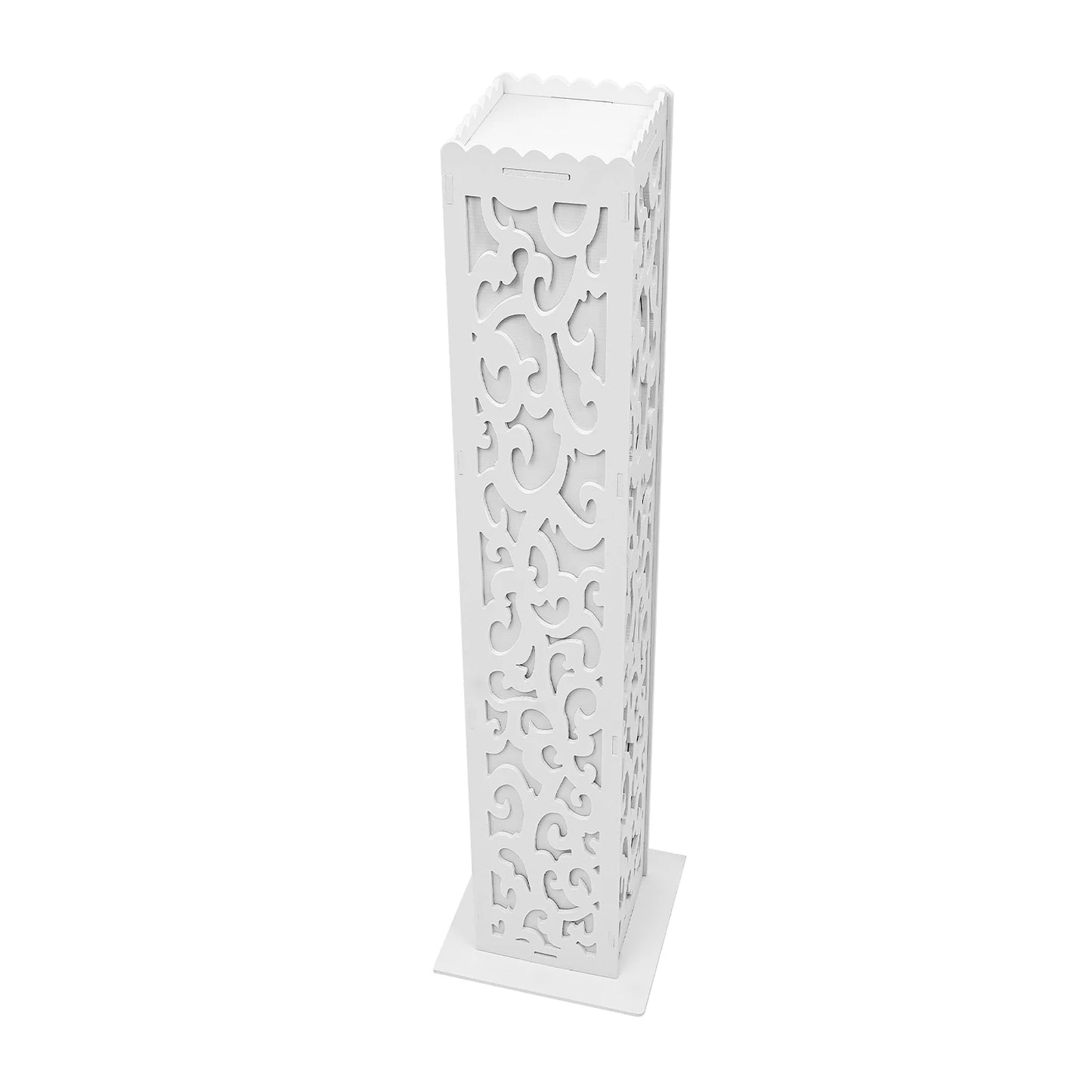 Wedding Flower Columns PVC With LED Cloud Pattern Outdoor Decor