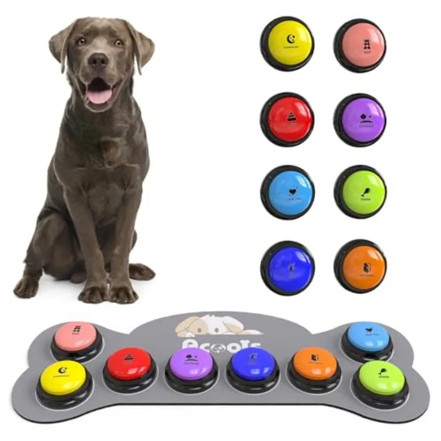 Dog Talking Button Set For Communication And Training