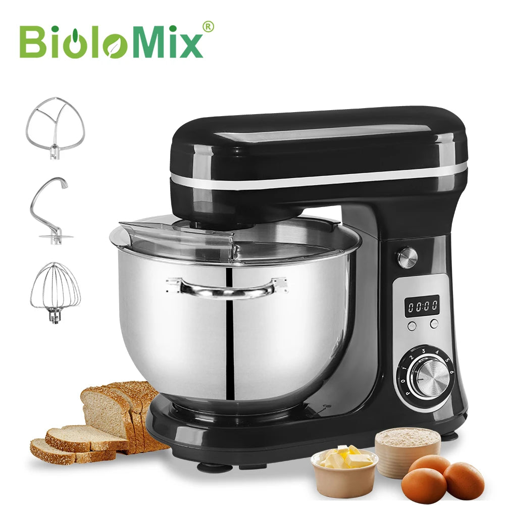 Biolomix Kitchen Stand Mixer And Blender With Quiet Motor