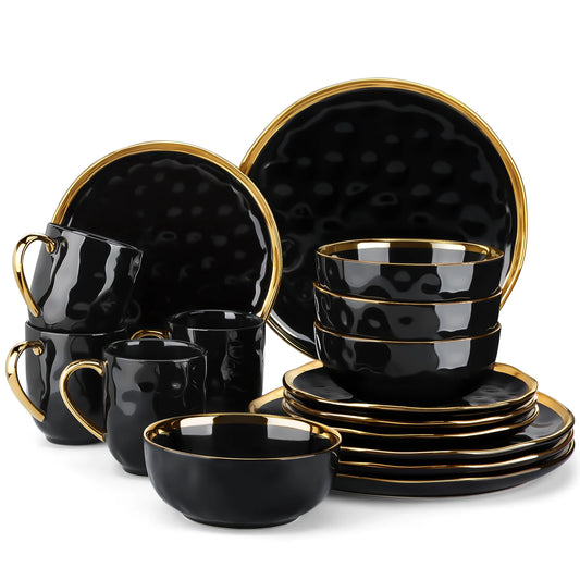 Malacasa 16/32 Piece Porcelain Dinnerware Set Collection