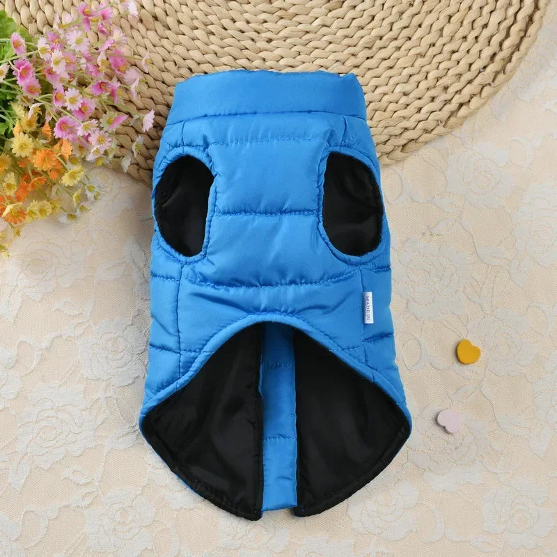 Winter Warm Pet Coat For Small Dogs Windproof Padded Jacket