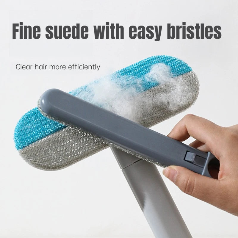 Long Handle Pet Hair Remover Brush For Carpets And Furniture
