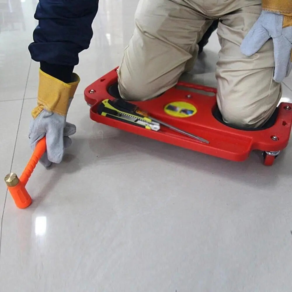 Rolling Knee Pads With Wheels Creeper For Tile Work