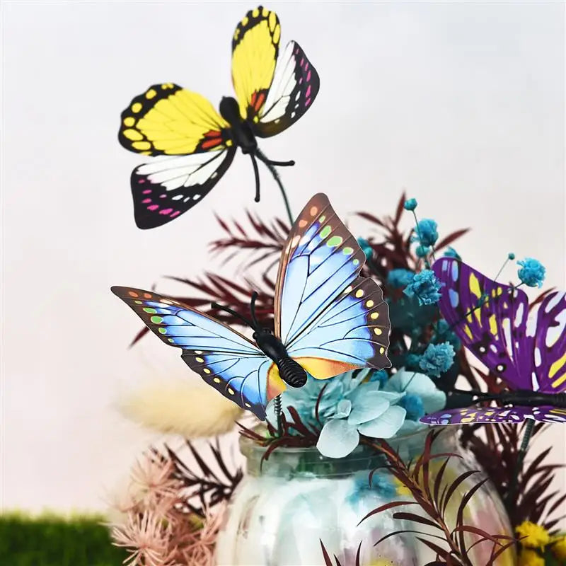 Butterfly Garden Stakes Decor For Outdoor Yard And Planters
