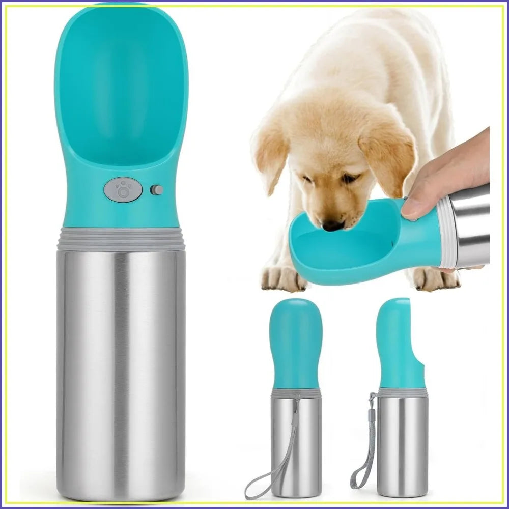 Portable Dog Water Bottle Travel Dispenser For Walking And Hiking