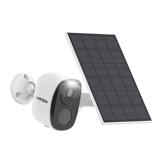 H.VIEW Battery Powered 2K Wireless Outdoor Camera With Spotlight