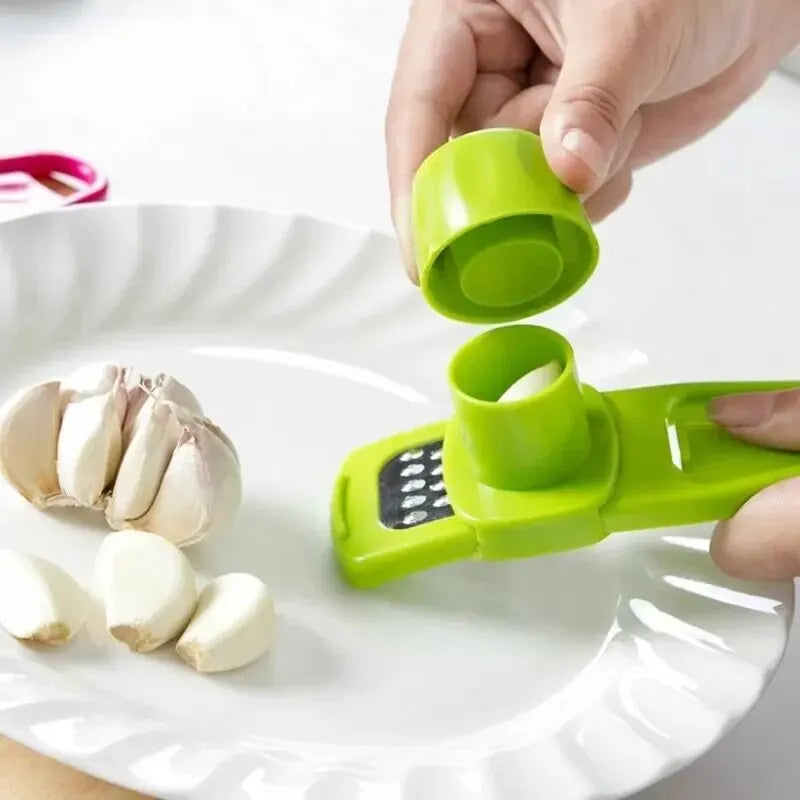 Mini Manual Garlic Grinder Press For Kitchen Garlic Mashing Gadget