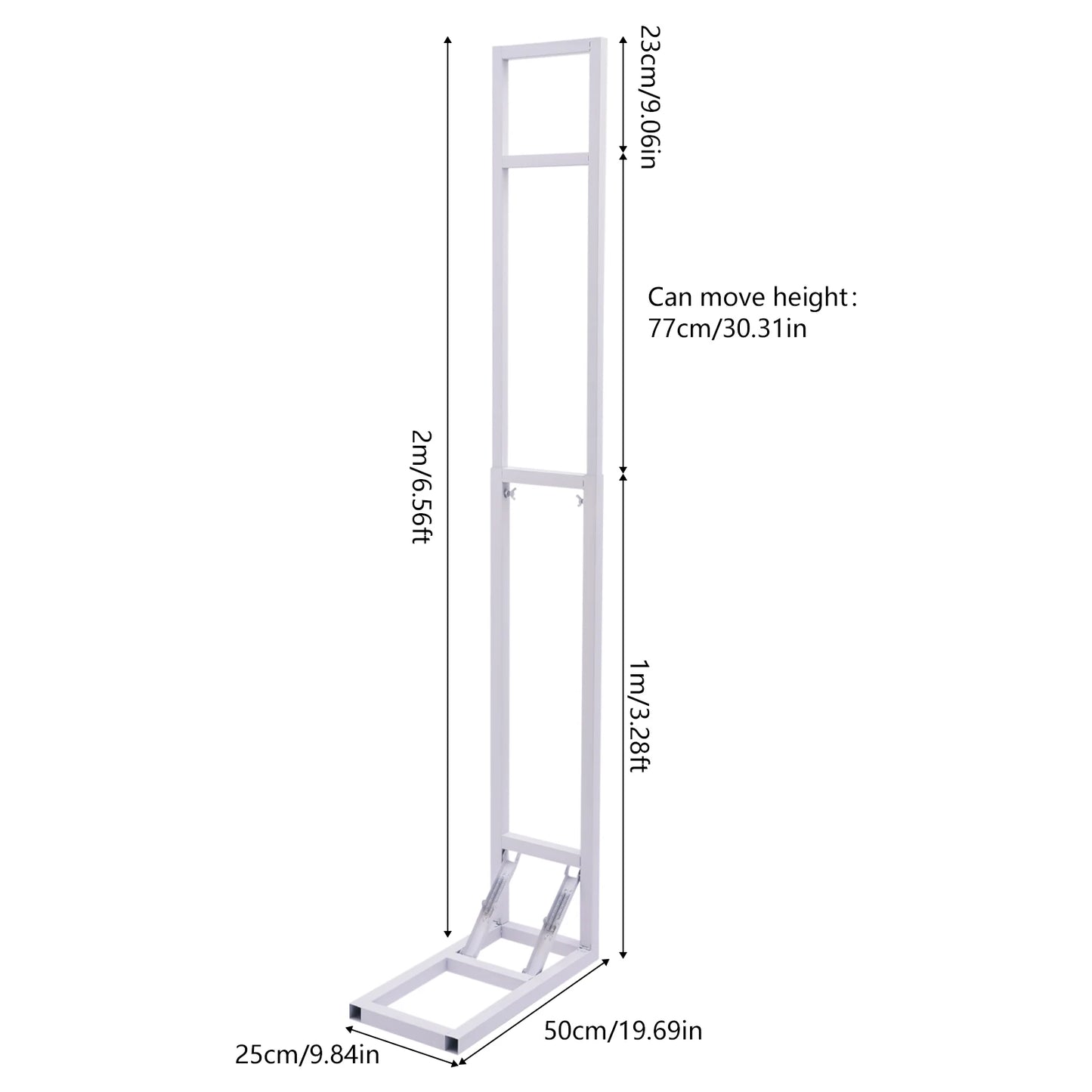 Bymaocar Wedding Arch Backdrop Stand Set Foldable Frame For Party