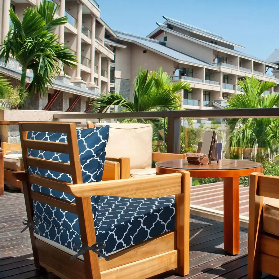 XMSJ 8 Piece Outdoor Chair Cushions Set Waterproof Patio