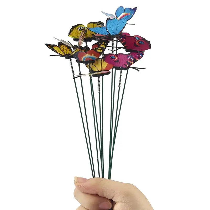 Butterfly Garden Stakes Decor For Outdoor Yard And Planters